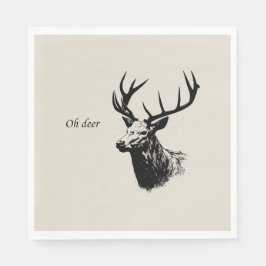 Oh Deer Reindeer Serviette