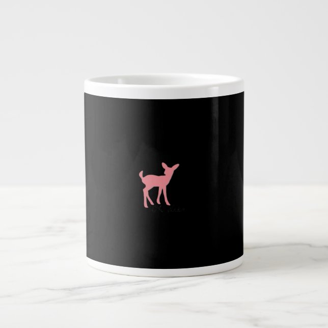 Oh Deer Retro Classic Style  Jumbo-Tasse (Vorderseite)