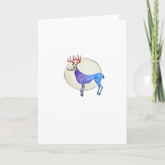Oh Deer Saubere Grafikstyle Karte