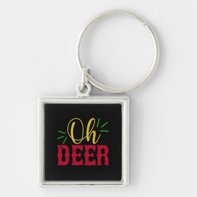 Oh Deer Schlüsselanhänger (Vorne)