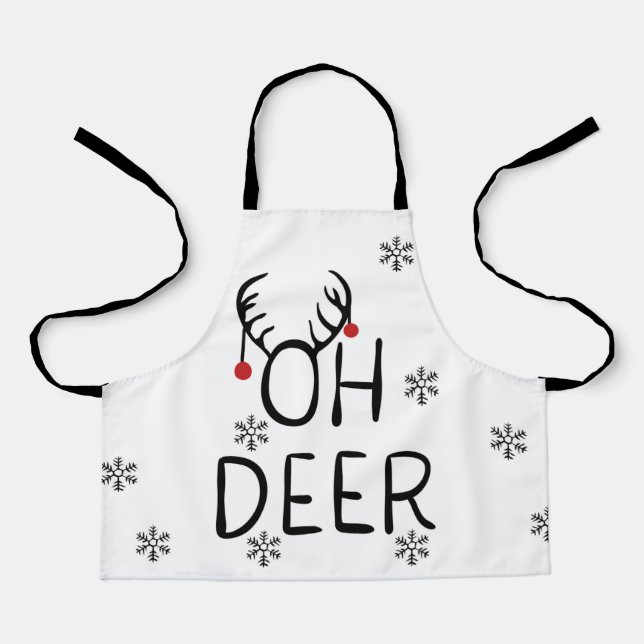 Oh, Deer! Schürze (Vorderseite)