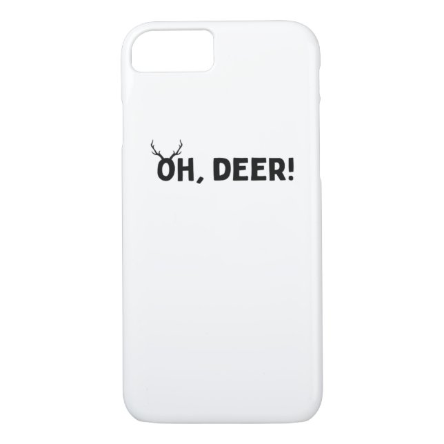 Oh Deer Simple Aesthetic  Case-Mate iPhone Hülle (Rückseite)