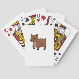 Oh Deer Soft Minimal Design  Spielkarten