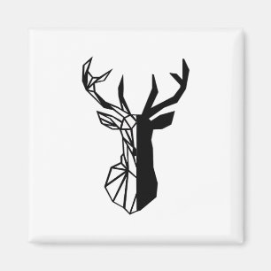 Oh Deer Soft Minimal Vibe  Magnet