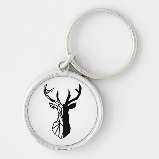 Oh Deer Soft Minimal Vibe  Schlüsselanhänger (Vorne)