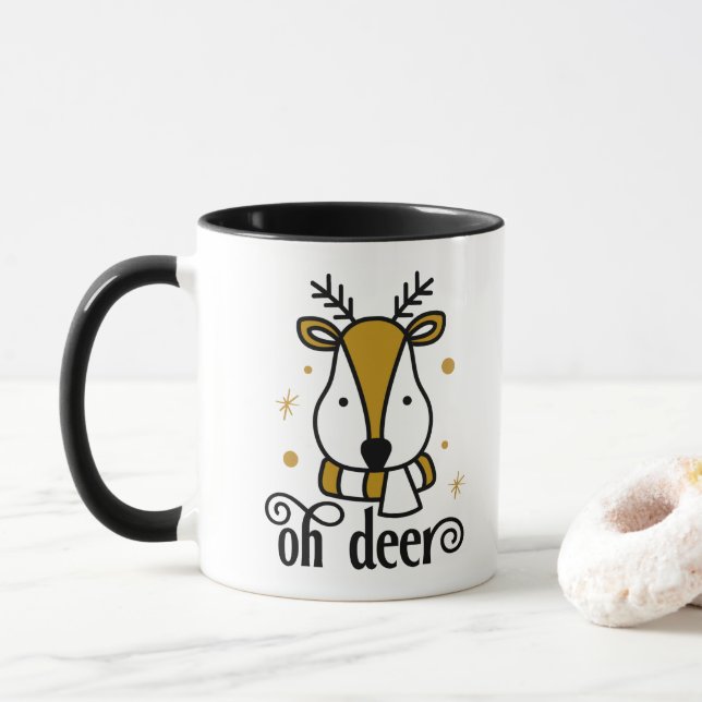 Oh Deer Tasse (Mit Donut)