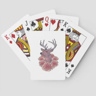 Oh Deer Trendige Minimale Ästhetik  Spielkarten