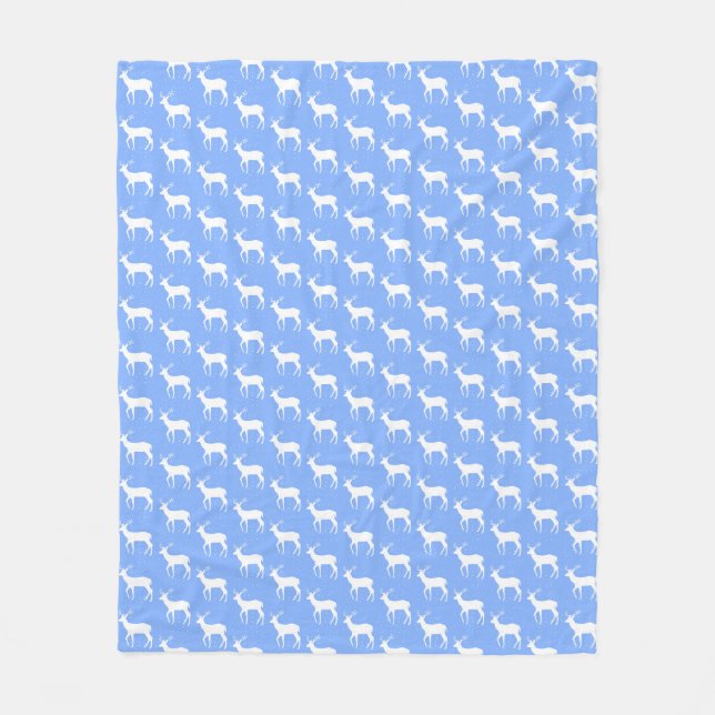 Oh Deer, Weihnachten - Fleece Blanket (Vorderseite)