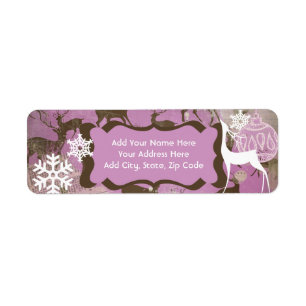 Oh Deer Weihnachts Weihnachtsadressen Labels