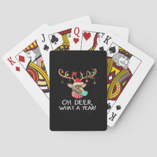 Oh Deer What a Year Christmas Family Style  Spielkarten