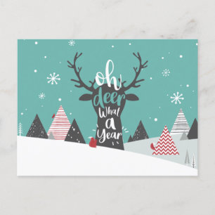Oh Deer What A Year Pandemic 2020 Weihnachten