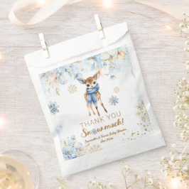 Oh Deer Winter Baby Boy Dusche Geschenktütchen