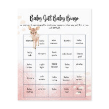 Oh Deer Wir haben ein Baby-Dusche-Spiel
