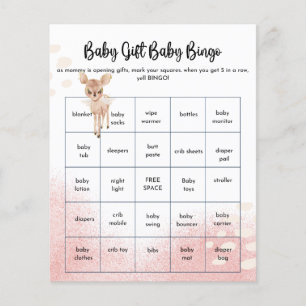 Oh Deer Wir haben ein Baby-Dusche-Spiel