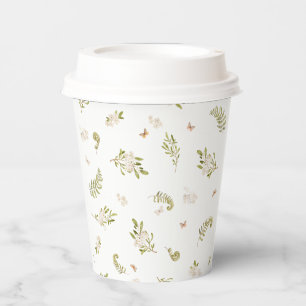Oh Deer Woodland Florale Hochzeitsdusche Pappbecher