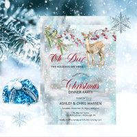 Oh Deer Woodland Tiere Winter Weihnachtsfest Party