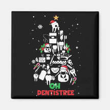 Oh Dentistree Dentist Zahnzähne Weihnachtsbaum