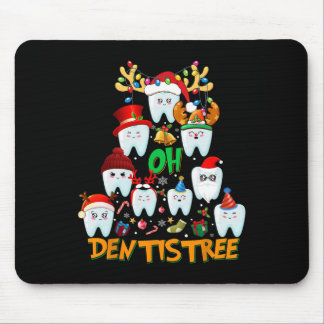 Oh Dentistree Spaß Weihnachtsbaum Zahnhygiene Xm Mousepad