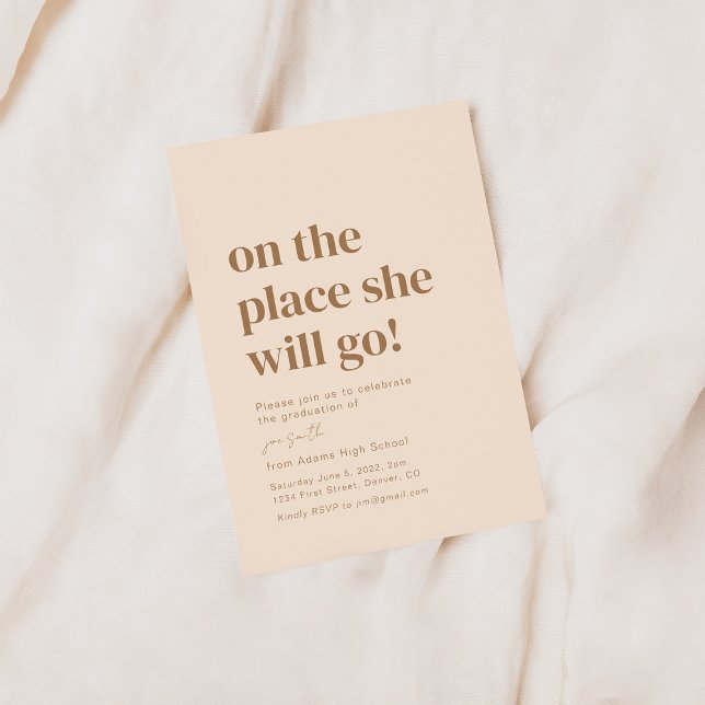 Oh, die Orte, an denen sie Party Einladung machen  (Von Creator hochgeladen)