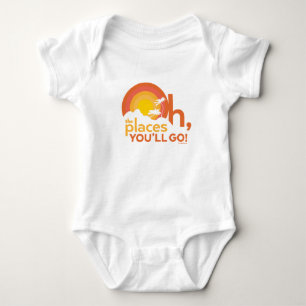 Oh, die Orte, an die du gehen wirst! Landschaftsty Baby Strampler