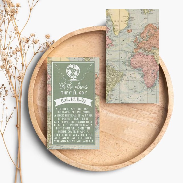 "Oh, die Orte, an die sie gehen werden!" Reisekart Begleitkarte (Von Creator hochgeladen)