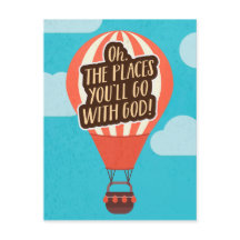 Oh, die Orte, die Sie gehen mit GOTT!