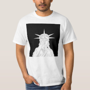 Oh die Schande Statue der Freiheit USA zum Verkauf T-Shirt