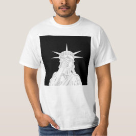 Oh, die Schande Statue von Liberty US zum Verkauf  T-Shirt