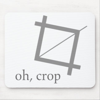 Oh Ernte Photoshop Designergeek-Nerd Mousepad