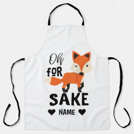 Oh For Fox Sake Schürze