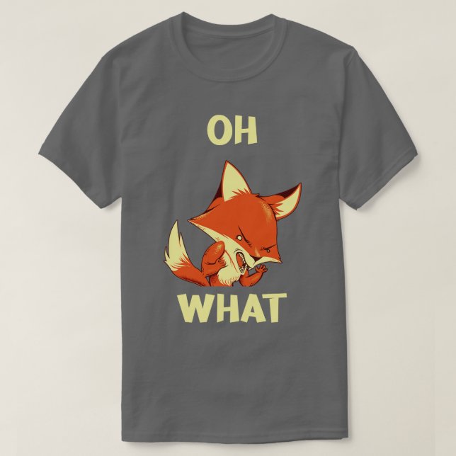 Oh Fox Was von Tobe Fonseca T-Shirt (Design vorne)