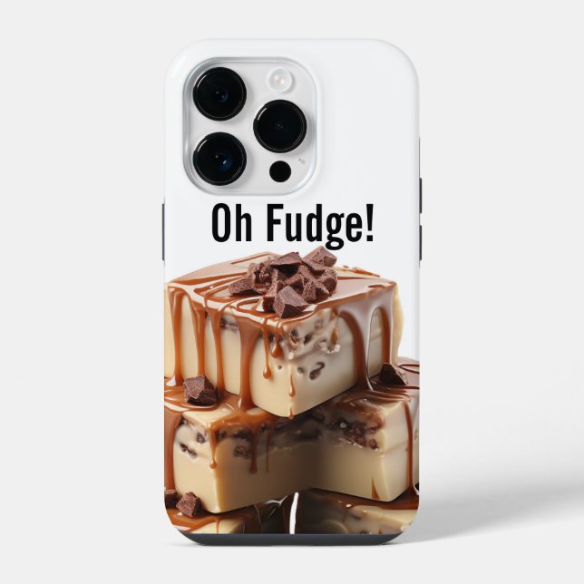 Oh Fudge! iPhone 14 Pro Hülle (Rückseite)