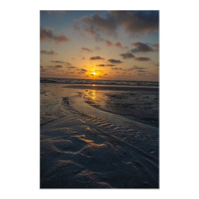 Oh Füllen Sie meine Augen o Lithium Sunset Print Fotodruck (Vorne)