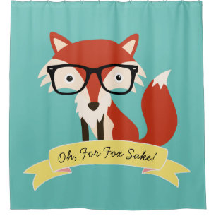 Oh! Für Fox-Grund Duschvorhang