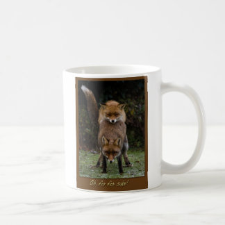 Oh für Fox-Grund Kaffeetasse