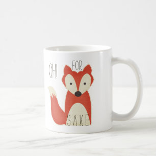 Oh! Für Fox-Grund Kaffeetasse