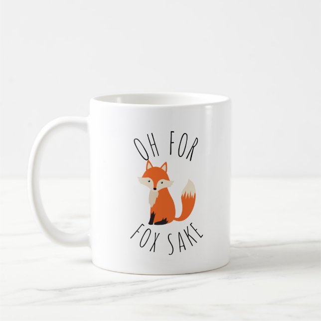 Oh für Fox Sake Kaffeetasse (Links)