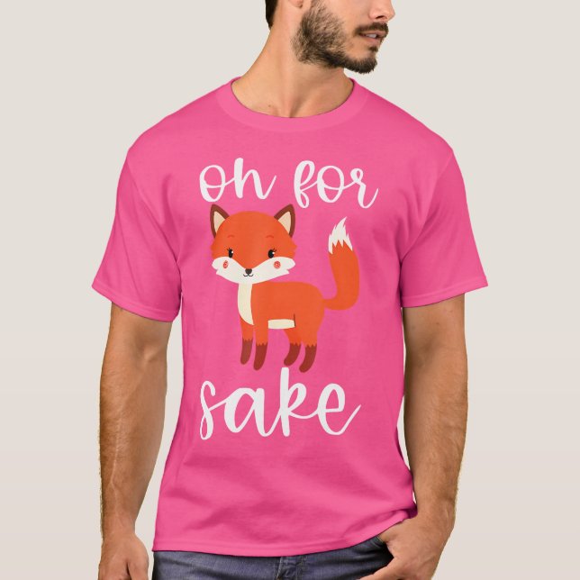 Oh für Sake, Fox Sake T-Shirt (Vorderseite)