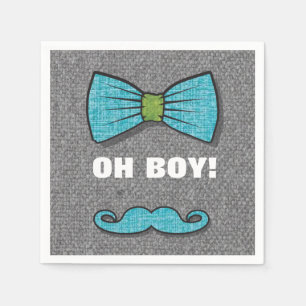OH GARÇON "Petit Homme" serviettes en papier Baby 