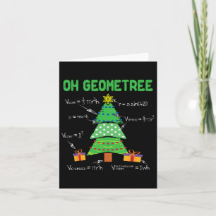 Oh Geometree Geometrie Mathe Wissenschaft Lehrer W Karte