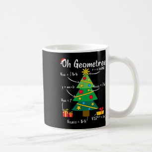 Oh Geometree Lustiger Weihnachtsbaum Geometrie Mat Kaffeetasse