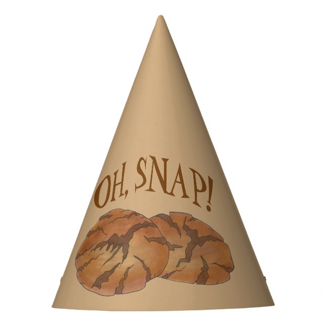 Oh (Ginger) Snap Amish PA Niederländische Gingerna Partyhütchen (Vorderseite)
