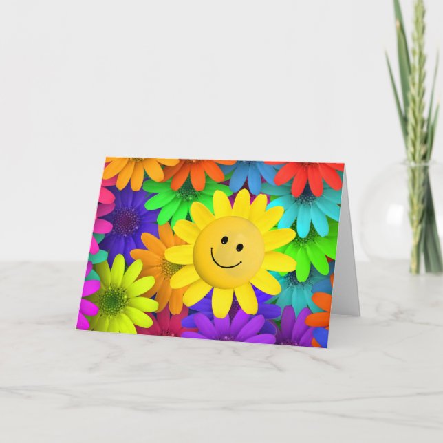 Oh, glücklicher Tag! Karte (Vorderseite)