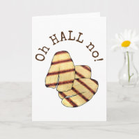 Oh HALL (Hölle) Nein! Halloumi Cheese Funny Feinsc