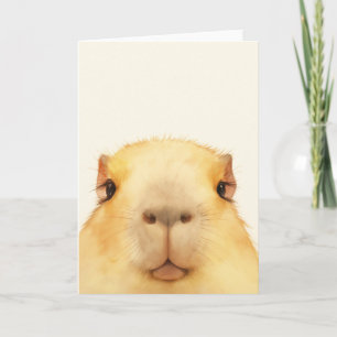Oh Hallo da Capybara Karte