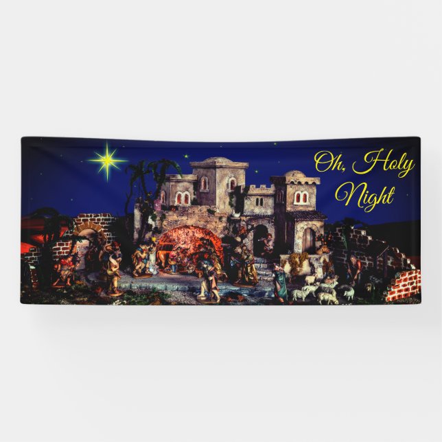 Oh, heilige Nacht Banner (Horizontal)