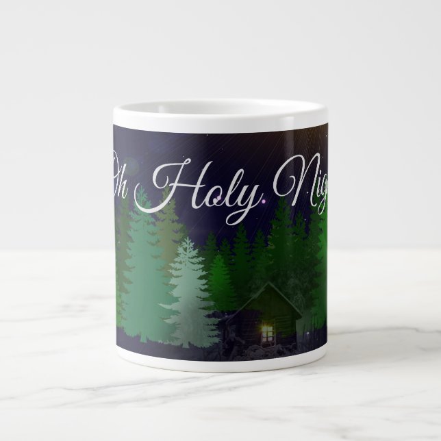 Oh, heilige Nacht - Die Weihnachtsgeschichte auf e Jumbo-Tasse (Vorderseite)