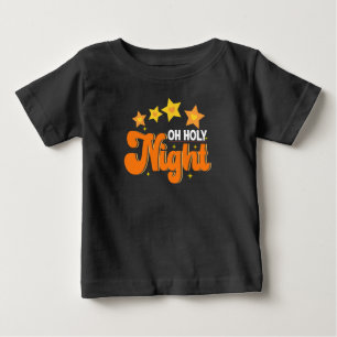 Oh Heilige Nacht, Familienweihnachten Baby T-shirt