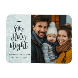 Oh Heilige Nacht Gewöhliches religiöses Foto Weihn Magnet