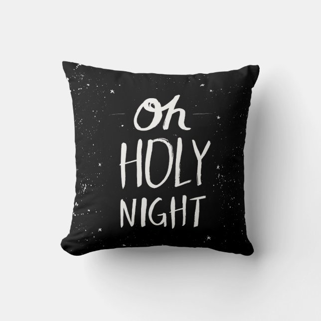 Oh heilige Nacht Kissen (Vorderseite)